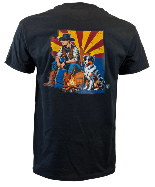 Cowboy AZ Flag T-Shirt